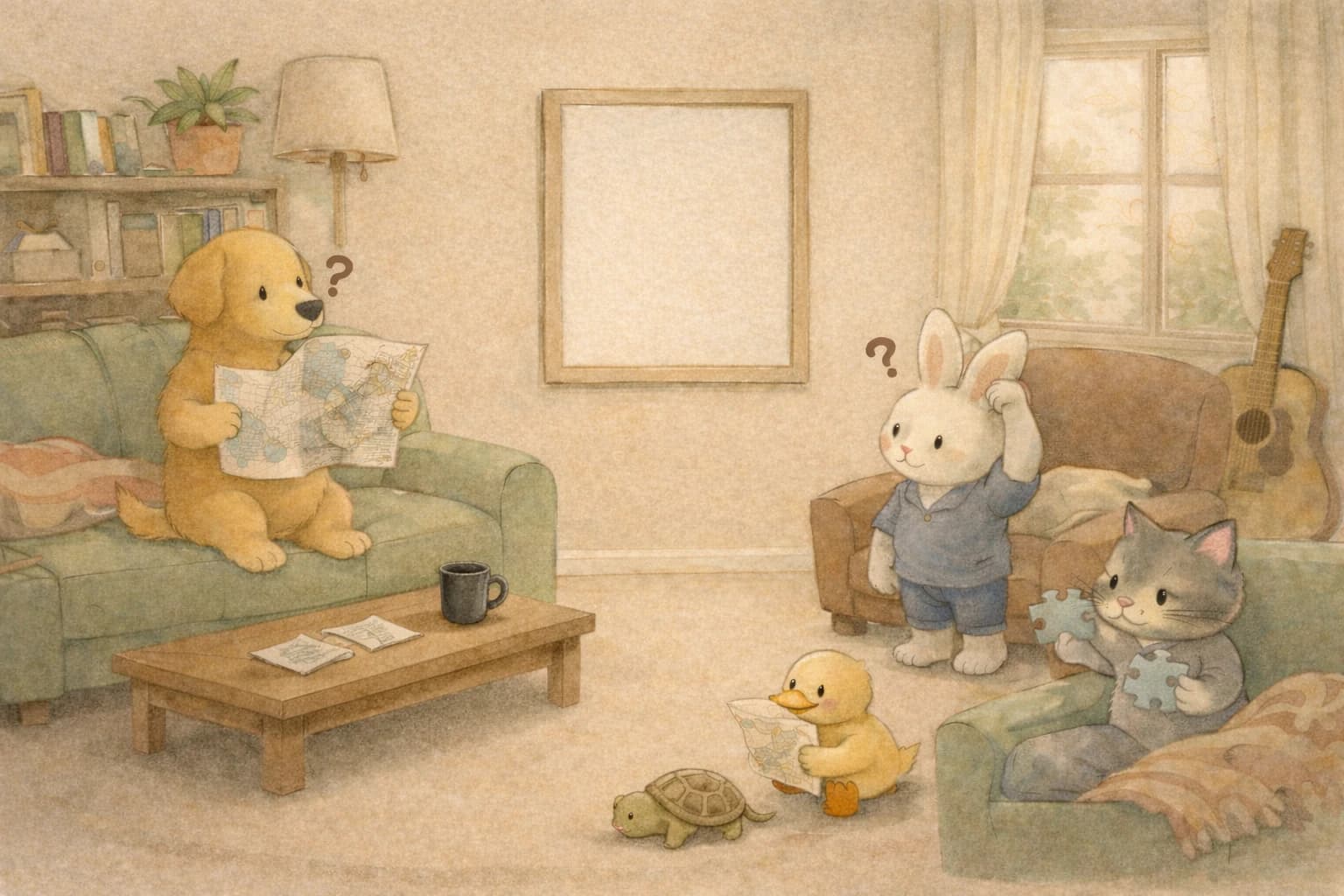 Kinly themed 404 illustration